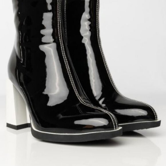AZALEA WANG NIGHT AND DAY  CHUNKY BOOTIE IN MULTI - Picture 4 of 9